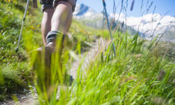Sportliches Nordic Hiking - optimales Training für Bergtouren